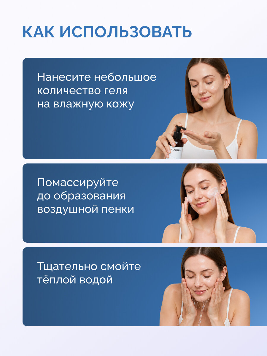 Гель для умывания ALNOVA — фото 7